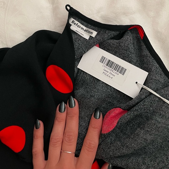 Reformation Janae Dress NWT Size 4 - Picture 4 of 7